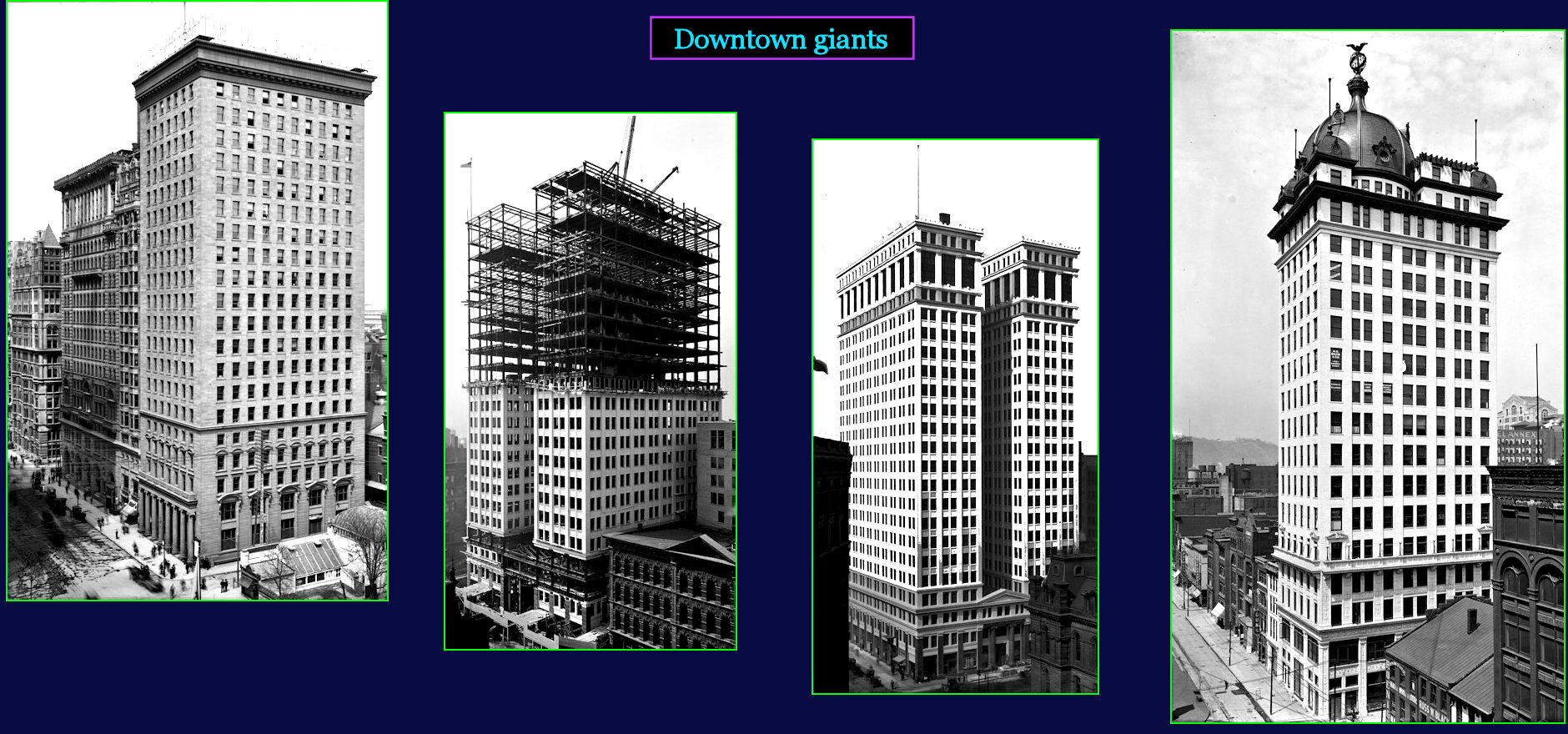 Downtown Goes Vertical, 1910